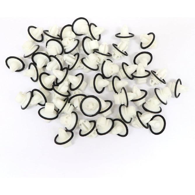 50PCS Side Body Panel Trim Molding Clip Center Molding Clip Bumper Corner Cover Clip Compatible with Mercedes Benz Sprinter 1500 2500 3500 3500XD #