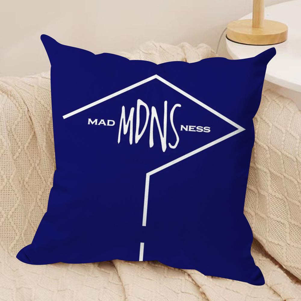 Brand Design MMadness Cushion Cover Soft Plush Throw Pillow Cover DoubleSided Decorative Cushion Case Sofa Bedroom Decor