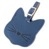 1Pc Cute Cartoon Cat Cute Luggage Tag Women Men PU Leather Suitcase Tag ID Address Label Baggage Boarding Tag Luggage Tags