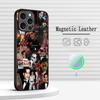 ManeS-skinS Hip Hop Design Phone Case For iPhone 17 16 15 14 13 12 Plus Pro Max High-end Luxury Magsafe Sheepskin
