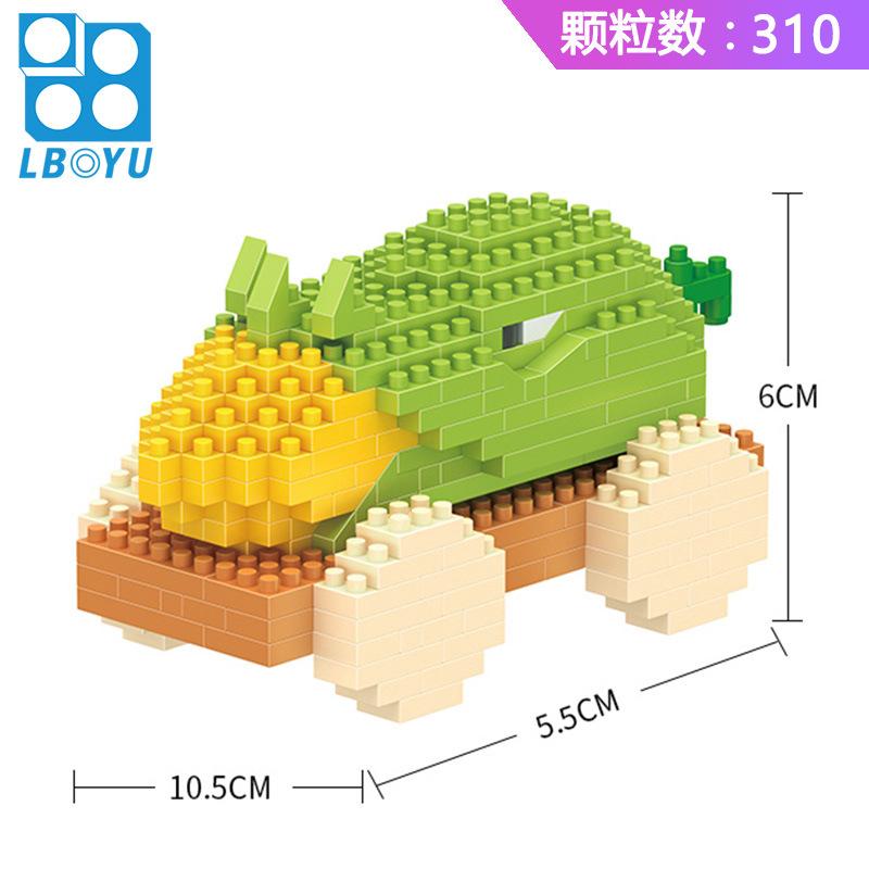 Plants Vs Zombies 2 Video Game Character Building Block Toys Pvz Plants Peashooter Sunflower Anime Kid Gift Setbuilding Block