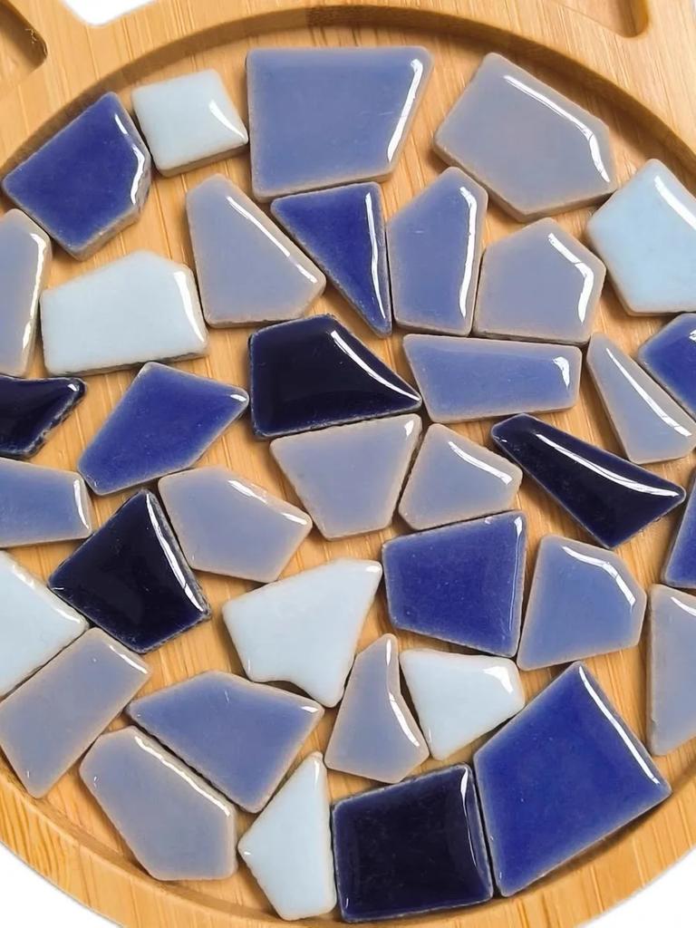 100g Porcelain Mosaic Tiles DIY Craft Ceramic Tile Mosaic Making Materials hobby pieces bulk
