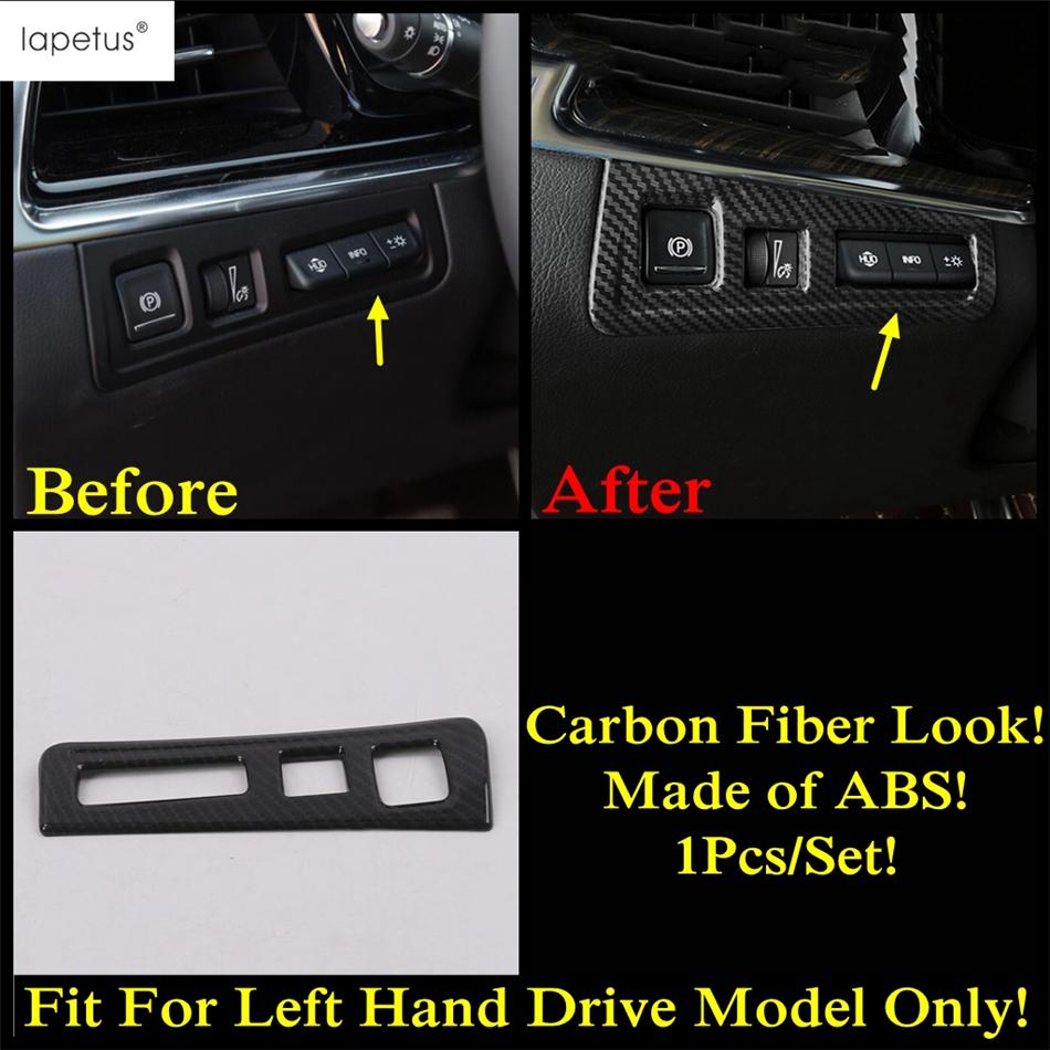 Shift Gear Panel / Window Lift / Water Cup / Head Light / Rear Box Air Vent Cover Trim Accessories For Cadillac XT5 2017 - 2024