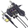 JCD Smart Electric Soldering Iron & Hot Air Gun Kit with Digital Display - Inner Heating & High Power 8898 Model.