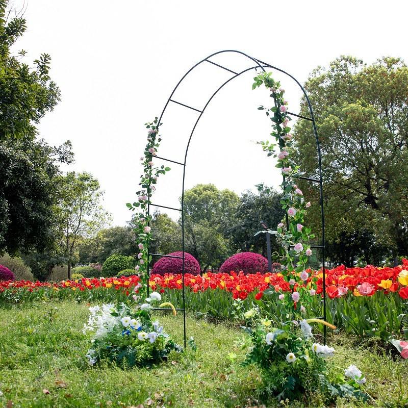 Iron Arch Climbing Frame for Wedding Garden or Courtyard Decor