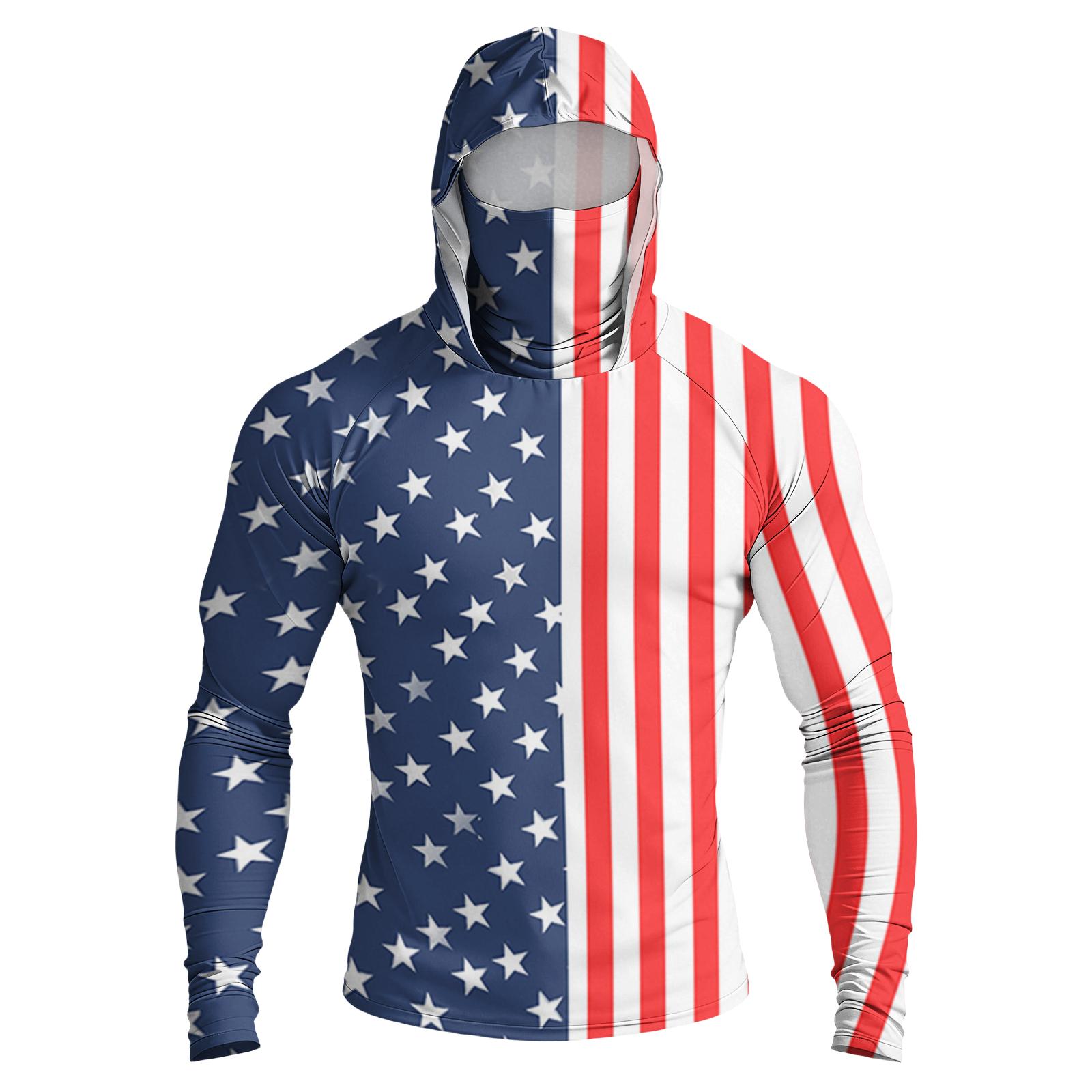 

Men s Casual Drop-Shoulder Hooded Long-Sleeve Shirt XL