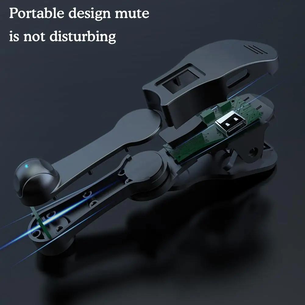 Smartphone Auto Clicker App Screen Touch Assistant Tool for Live Streaming & Mobile Games, Tripod-Mounted Touch Aid