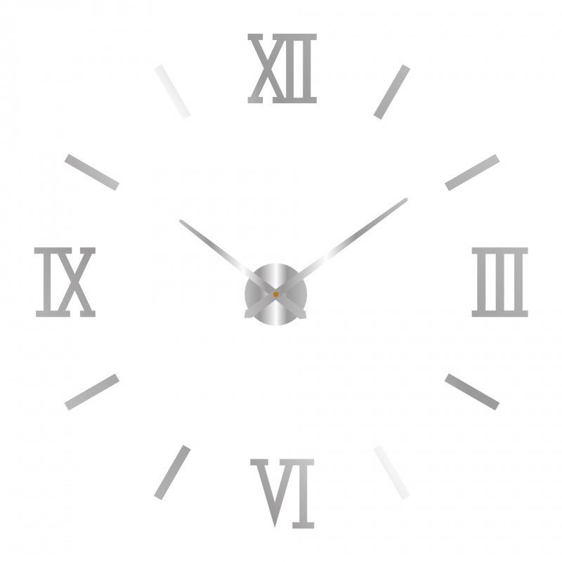 

Светящиеся настенные часы DIY без сверления для спальни и гостиной, римские зеркальные часы, бесшумные акриловые часы, скандинавские luminous