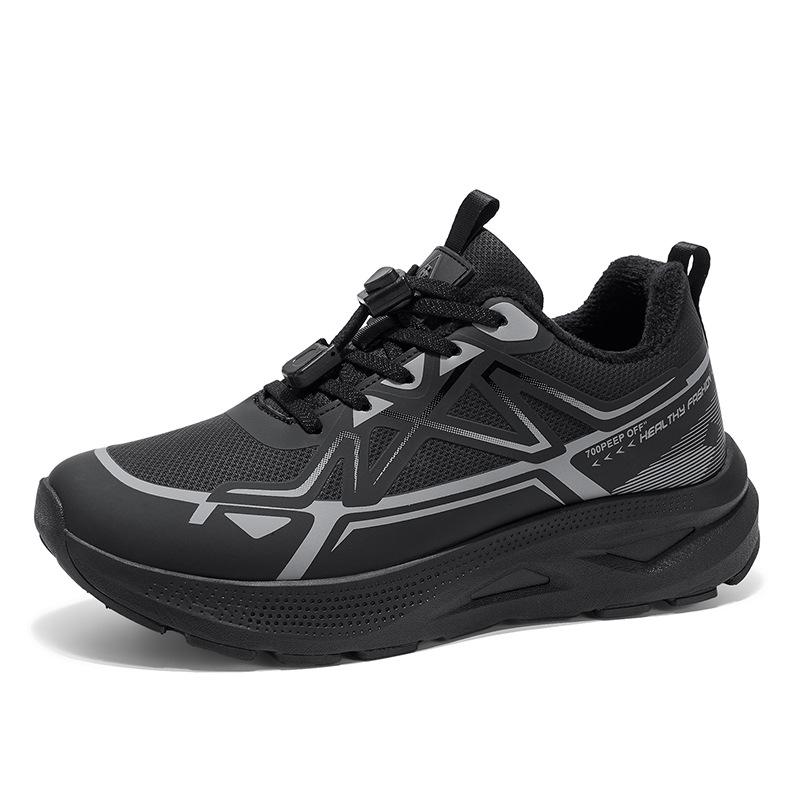 Zhang Kaili Men s Winter Velvet-Lined Non-Slip Cotton Shoes for Comfort and Warmth 43