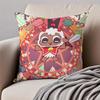 Gothic CCult Of The Lambs Game Cushion Cover Pillowcase Antidustmite Invisible Zipper Short Plush Sofa Cushion