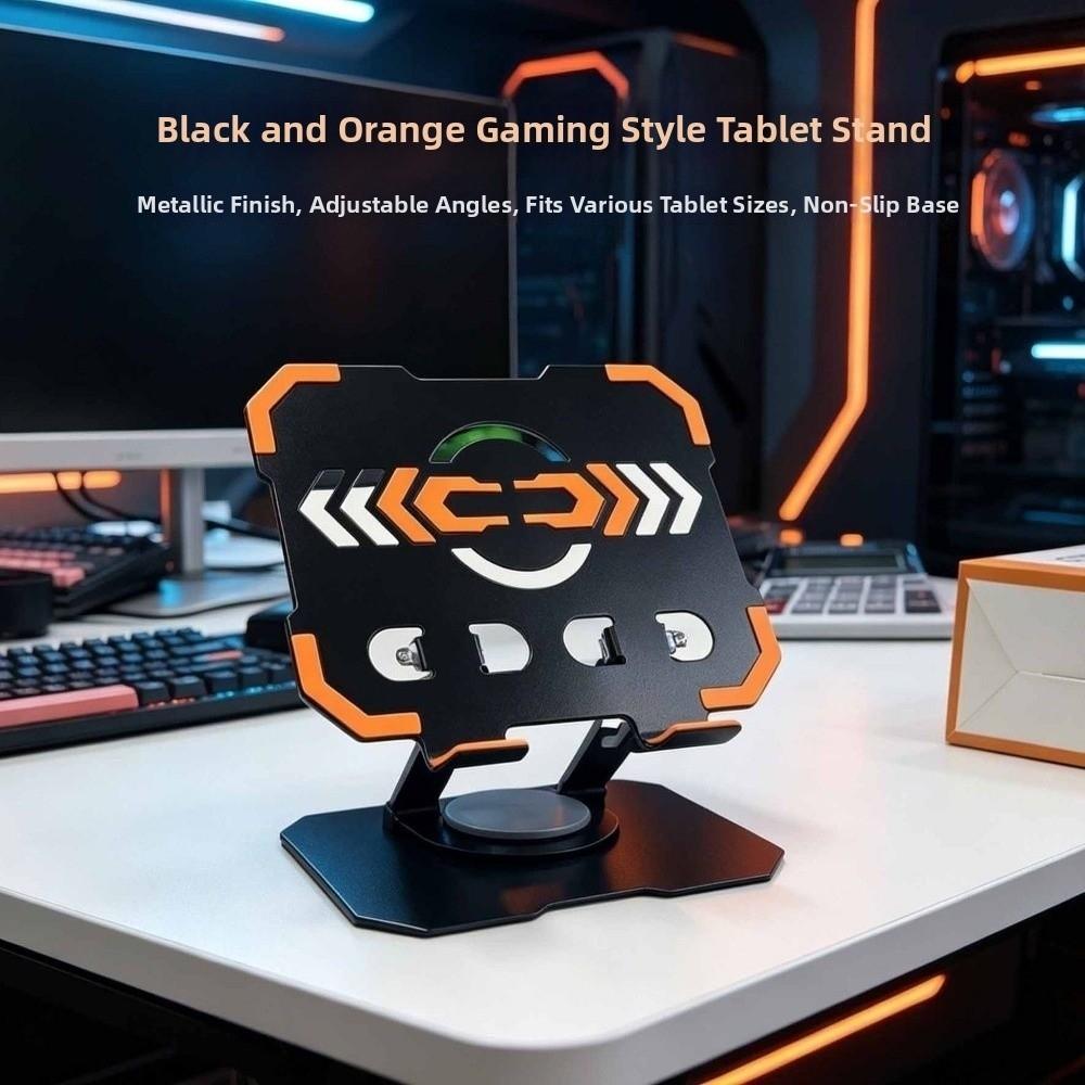 Foldable Cellphone Holder 360° Rotating Laptop Support Bracket Sturdy Tablet Stand  Gaming Use