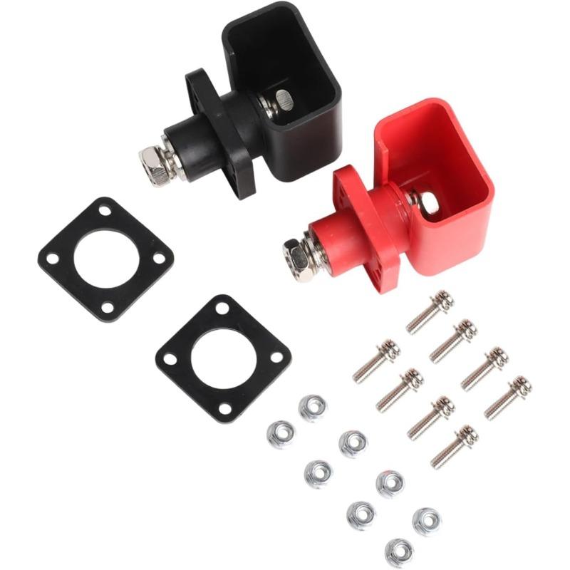 Lithium Battery Terminal Block High Current Energy Inverter Plug Mounted Type Storage Connector Flame Retardant Heat Resistant