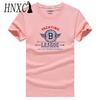 HNXC Cotton Short Sleeve T-shirt Men's Fashion Loose Half Sleeve Shirt Printed Compassionate Shirt