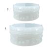 Cake Storage Box Silicone Crystal Mold Epoxy Resin Casting Mould for DIY Storage Conatiner Display Holder Handmade Craft
