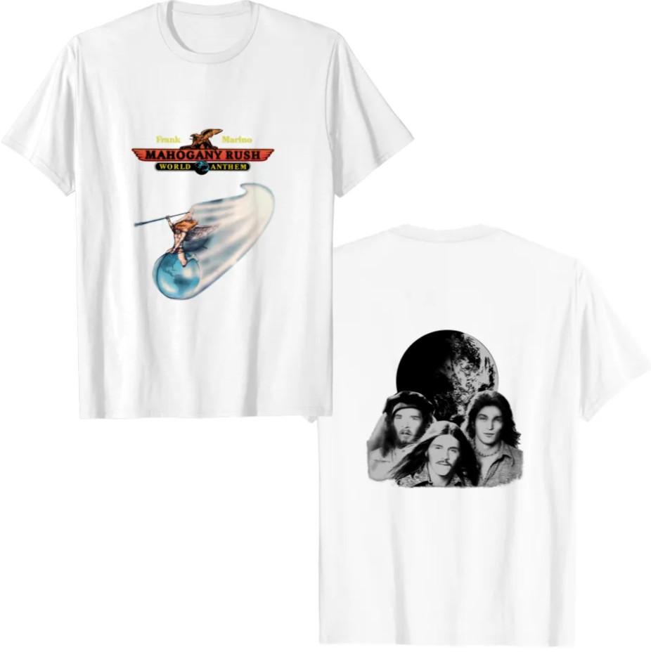 Frank Marino - World Anthem Shirt Heavyweight T-shirt T-Shirshirt S