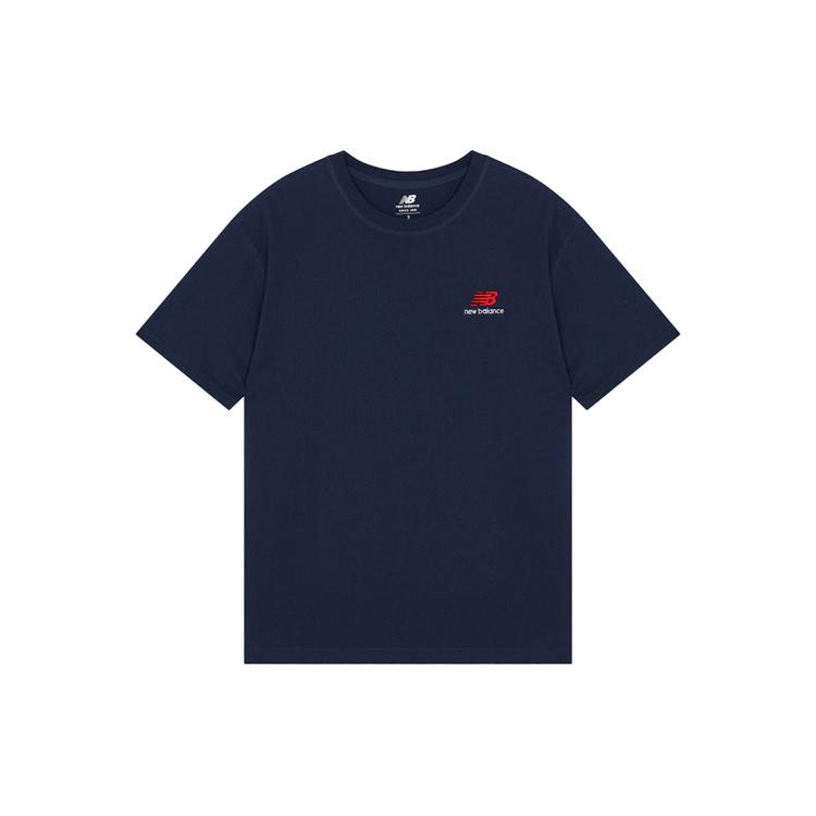 Футболка New Balance Унисекс Темно-синяя UT21503-NGO U3