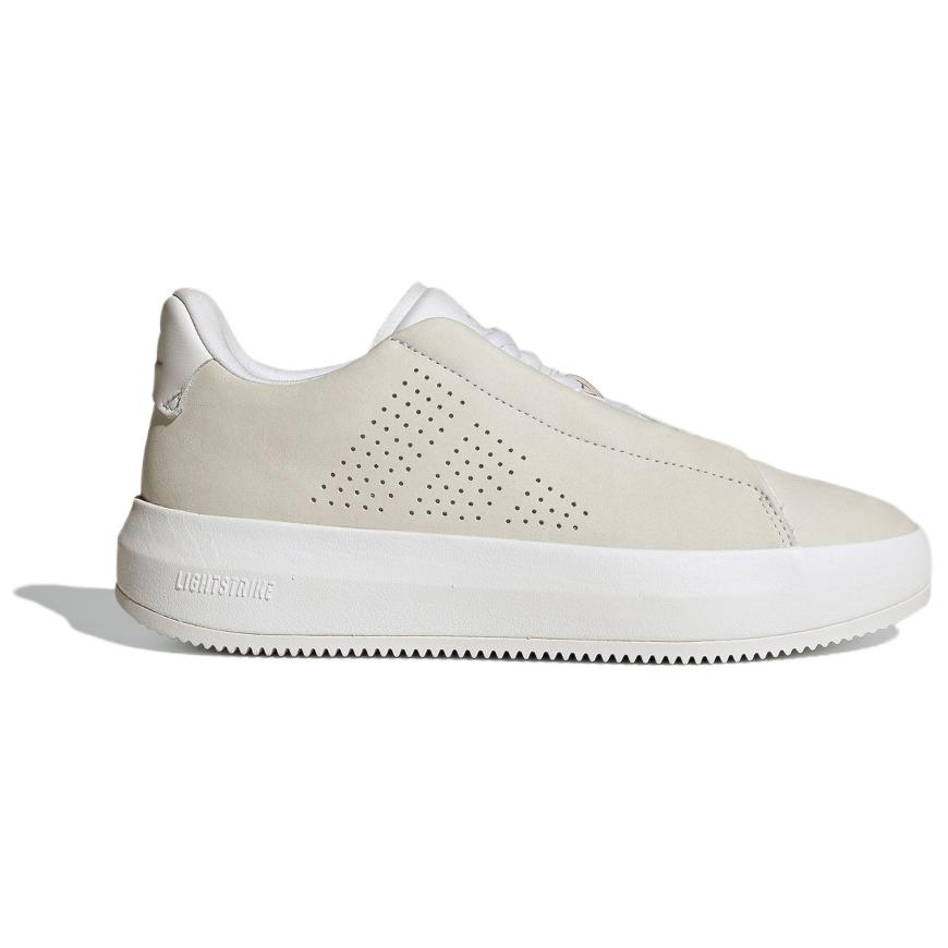 Adidas ACESMASH Slip Resistant, Abrasion Resistant, Rebound Resistant Low Top Tennis Shoes Men's Beige Sneakers IH2949