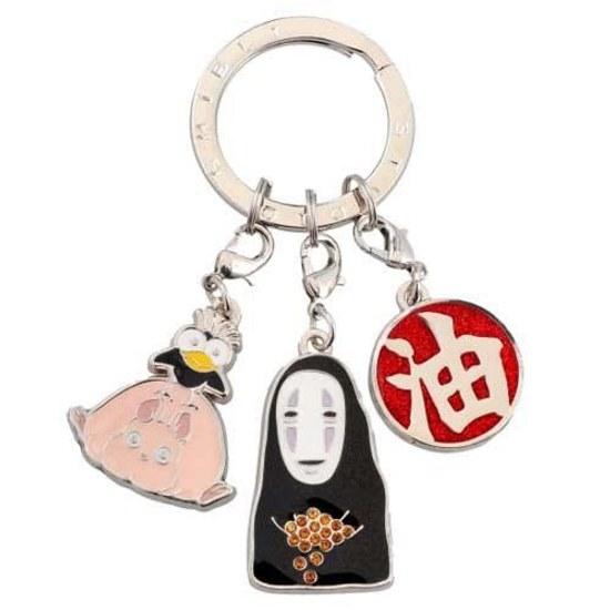 Spirited Away 3-Piece Key Ring No-Face