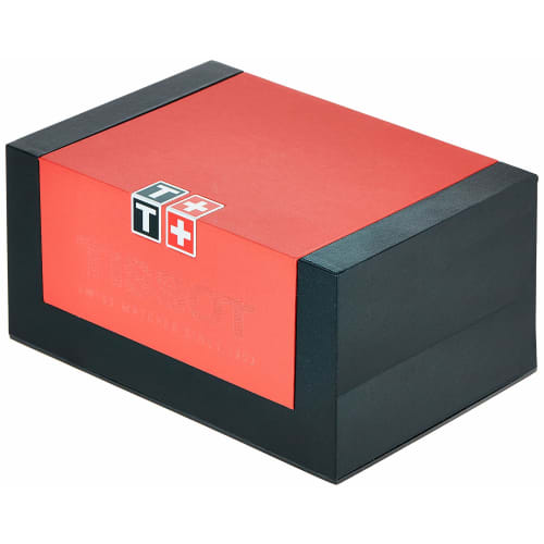 Tissot Gentleman Watch with Bracelet, Officially Imported, T1274101105100, Men's, Black Dial