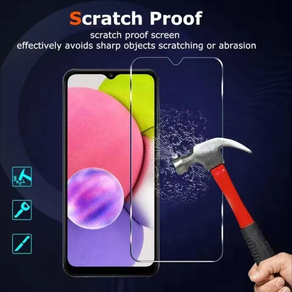 2Pcs Tempered Glass for Samsung A14 4G A34 A54 A24 Glass Screen Protective for Samsung Galaxy M04 F04 F14 F54 F34 Clear Glass