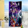 Digital Circus Beach Towel High Absorbency & Quick-Dry Comfortable Lightweight