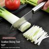 Multi-functional Stainless Steel Scallion Cutter & Grater Kitchen Tool