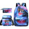 Stranger Things Schülerrucksack+Brotdose+Federmäppchen Dreiteiliges Set KTB