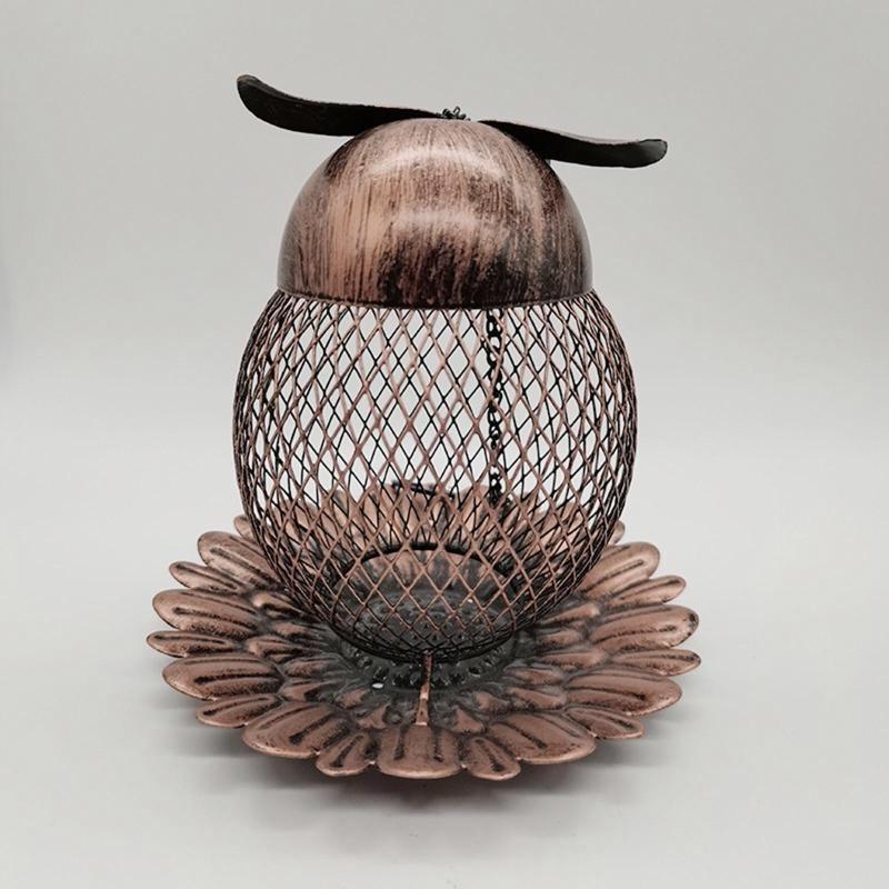 

Hanging Hummingbird Feeder Metal Mesh Feeders for Outside Wild Bird Feeders CHINA