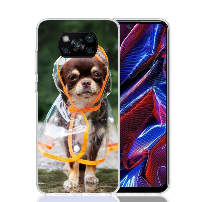Chihuahua Puppy Teacup Dogs Case Phone Cover for Xiaomi Poco X3 Nfc X5 X6 X7 X4 Gt F7 Ultra F6 F5 Pro F4 F3 M5S M5 M4 M3 5G Tren