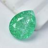 Radiant Green Emerald High Grade Pear Cut 14.70 Ct Natural Certified Gemstone