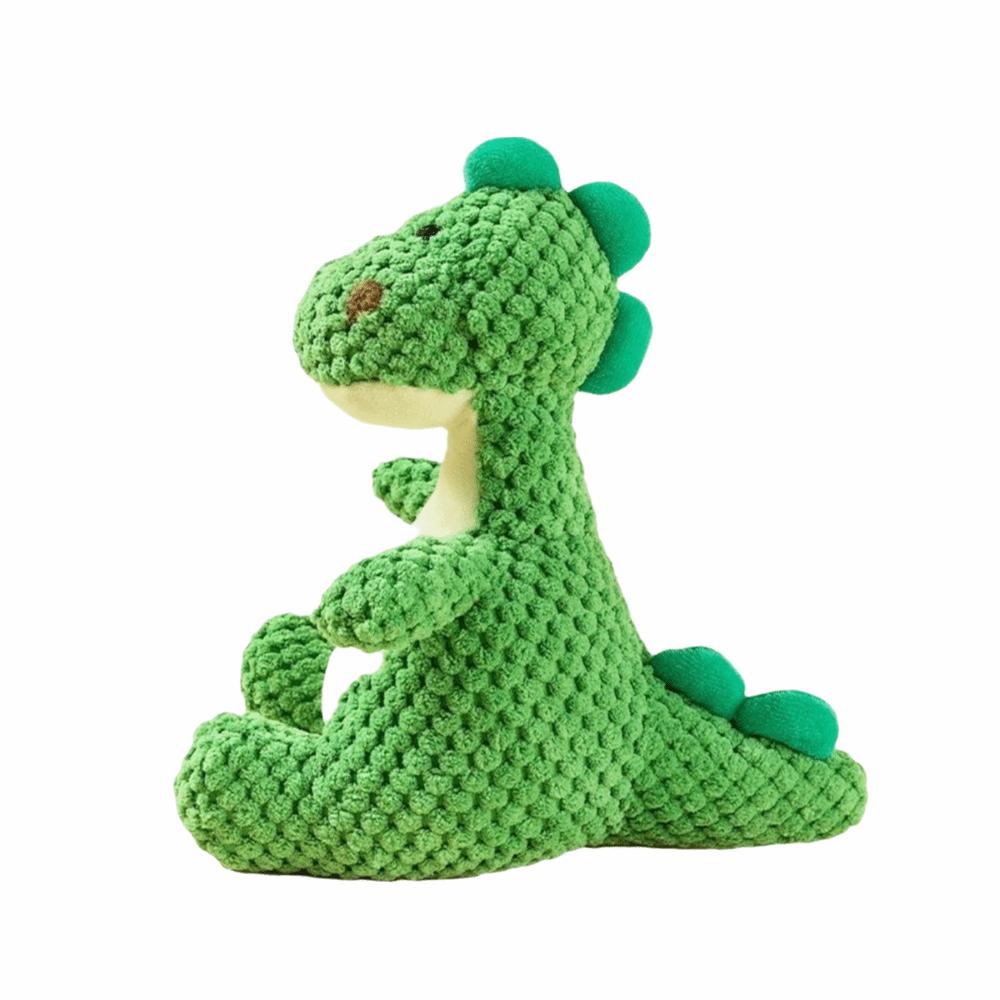 Bite-Resistant Dinosaur Sound-Making Pet Toy Squeaky Puppy Teething Toy  Small Breed Dog S