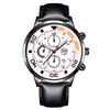 Steel Belt Watch Men'S Automatic Luminous Calendar Quartz Watch