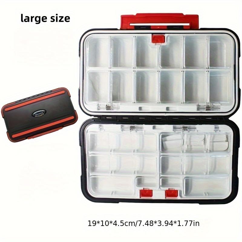 Model F LUYA ACCESSORY BOX Fishing Tool Box Waterproof Storage Box Multiple Colors Hard Bait Soft Bait Storage