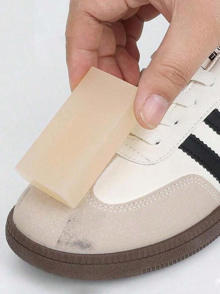 1pc Portable Suede Shoe Cleaner, No Water Needed, Easy To Carry, Suitable For Cleaning Velvet, Leather, Sneakers And White Shoes