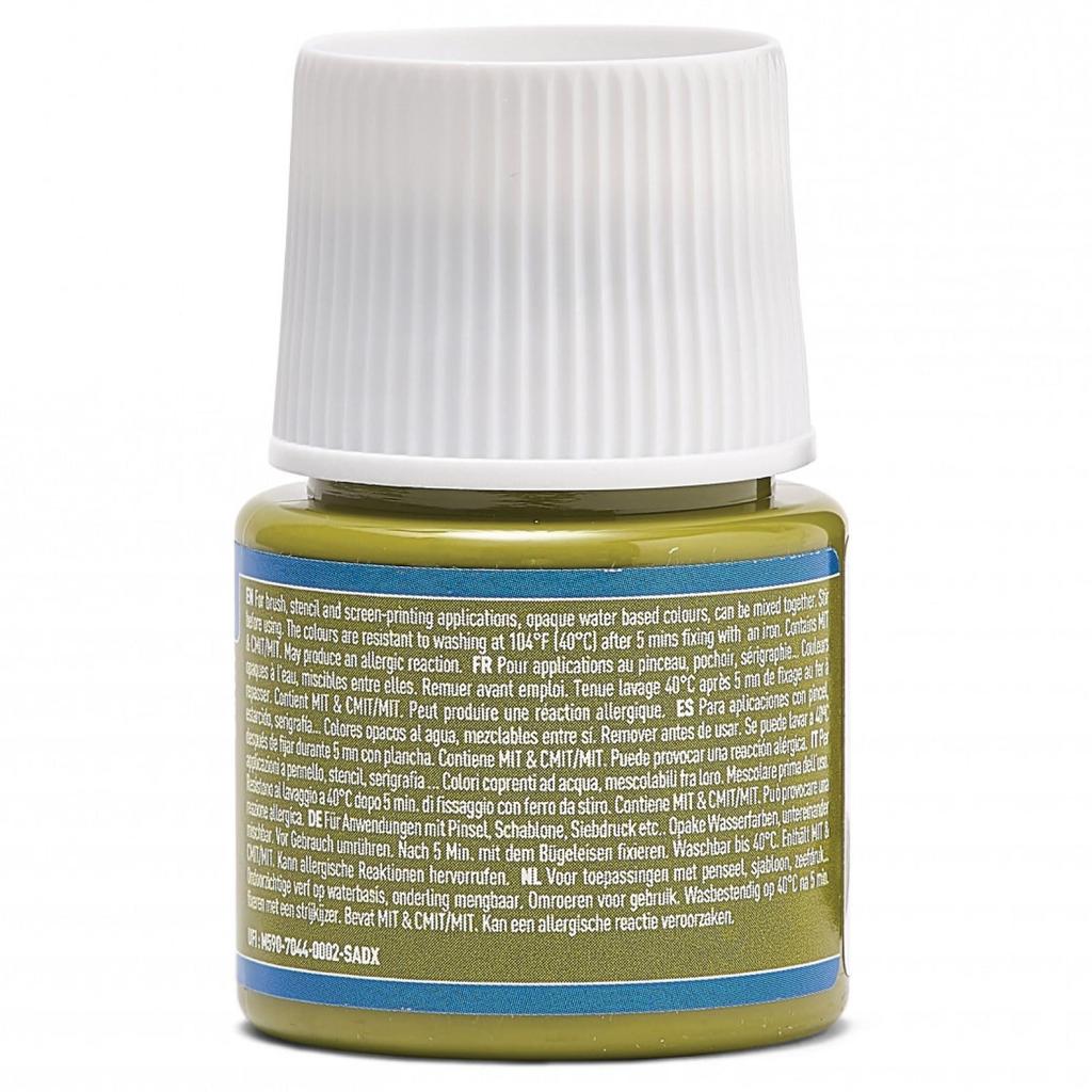 Pebeo Fabric Paint Can Be Painted On Dark Colored Fabrics Seta Color Opaque Color 45ml Olive 83
