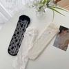 Lace Socks Pile Socks Spring And Autumn Lace Socks Womens Medium Tube Thin White Princess Socks Long Socks Mary Jane Socks