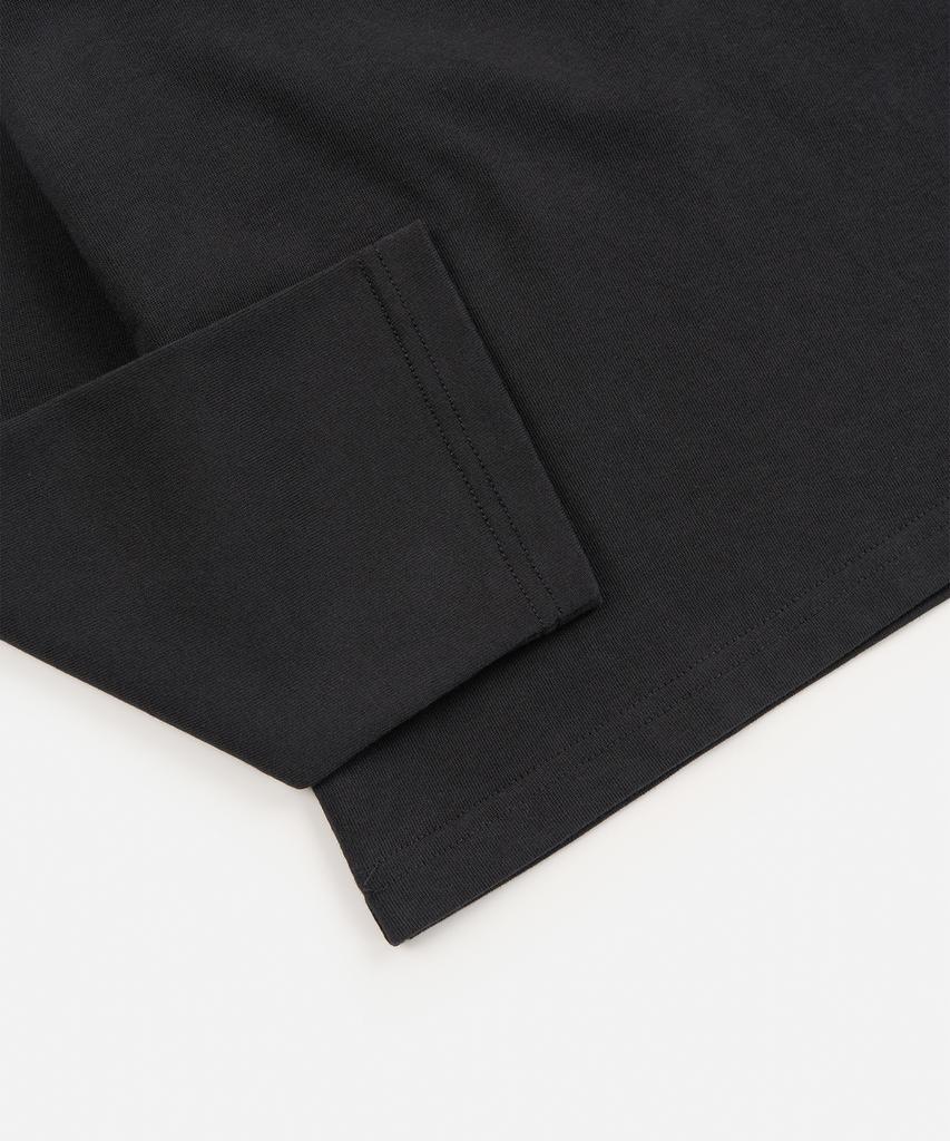 TOFFEE Slim Crop Long Sleeve (Black)