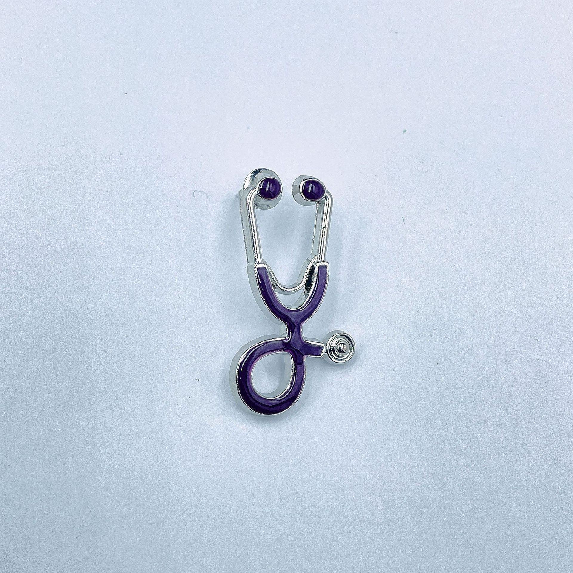 Cute Doctor & Nurse Medical Cartoon Brooch - Enamel Pin, Scarf Buckle Badge Ornament