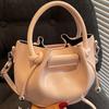 Niche bag women's summer new handbag texture versatile shoulder bag fashion pleated shoulder oblique span bag