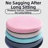 Ultra Soft Round Sponge Cushion Cooling Thick Anti-Slip Seat Cushion Portable Breathable Slow Rebound Cushion Office