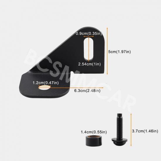 Fit For 2018- Jeep Wrangler JL Car Radio Antenna Mount Bracket Accessories