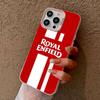 R-ROYALS E-ENFIELDS Logo Phone Cover For IPhone 16 15 14 13 12 11 17 Pro Max Plus Color Silver Shell