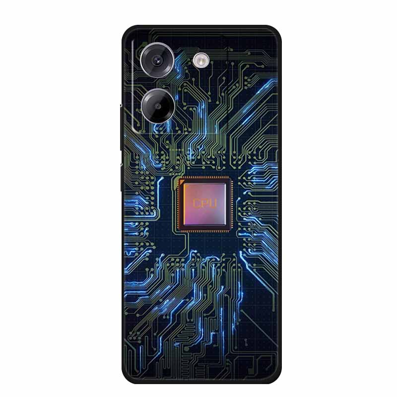 For Xiaomi Poco M7 Pro 5G Case M7Pro Coque Black Silicone Soft Back Cover Case For Poco M7 Pro Phone Case PocoM7 Pro Funda 6.67"