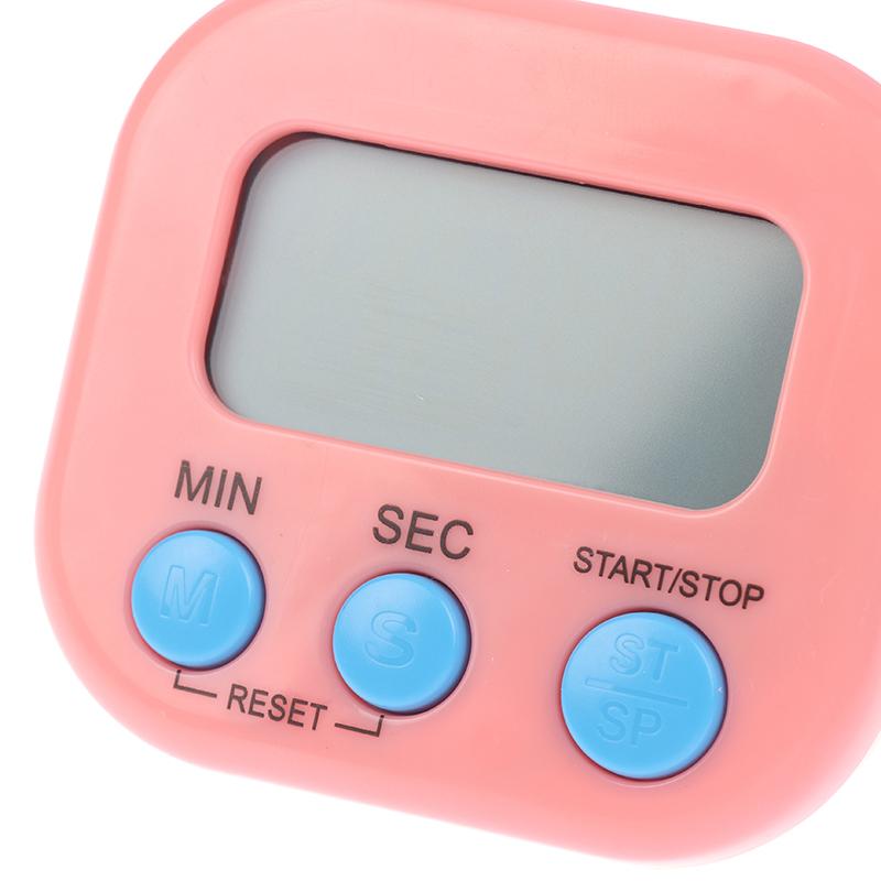 LED Zähleranzeige Wecker Magnetischer Digitaler Timer Manuell Elektronischer Countdown Hochzähl-Timer Küchen-Koch-Gadgets