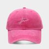 Outdoor Sunscreen Women Denim Baseball Caps For Men Vintage Distressed Dad Hats Dolphin Embroidery Trucker Cap