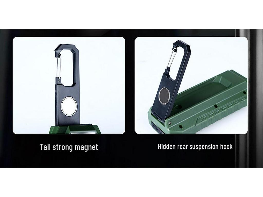 Rechargeable Ultra-Bright Magnetic LED Work Light with Digital Display