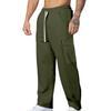 Men's Retro Casual Workwear Pants, Men's Corduroy Versatile Loose Wide Leg Pants