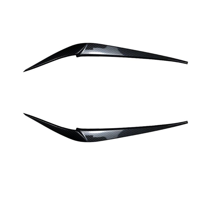 2pcs Car Headlight Eyebrow Eyelid Cover For BMW X3 X4 G01 G02 2018 2019 2020 2025 Headlamp Eyebrow Trim accessories
