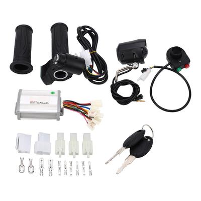 36V 800W Electric Bike Controller Handlebar Kit Overcurrent Protection Brush Controller with