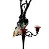 Cow Head Candle Holder Resin Art Decor Home Garden Ornament Creative Figurine